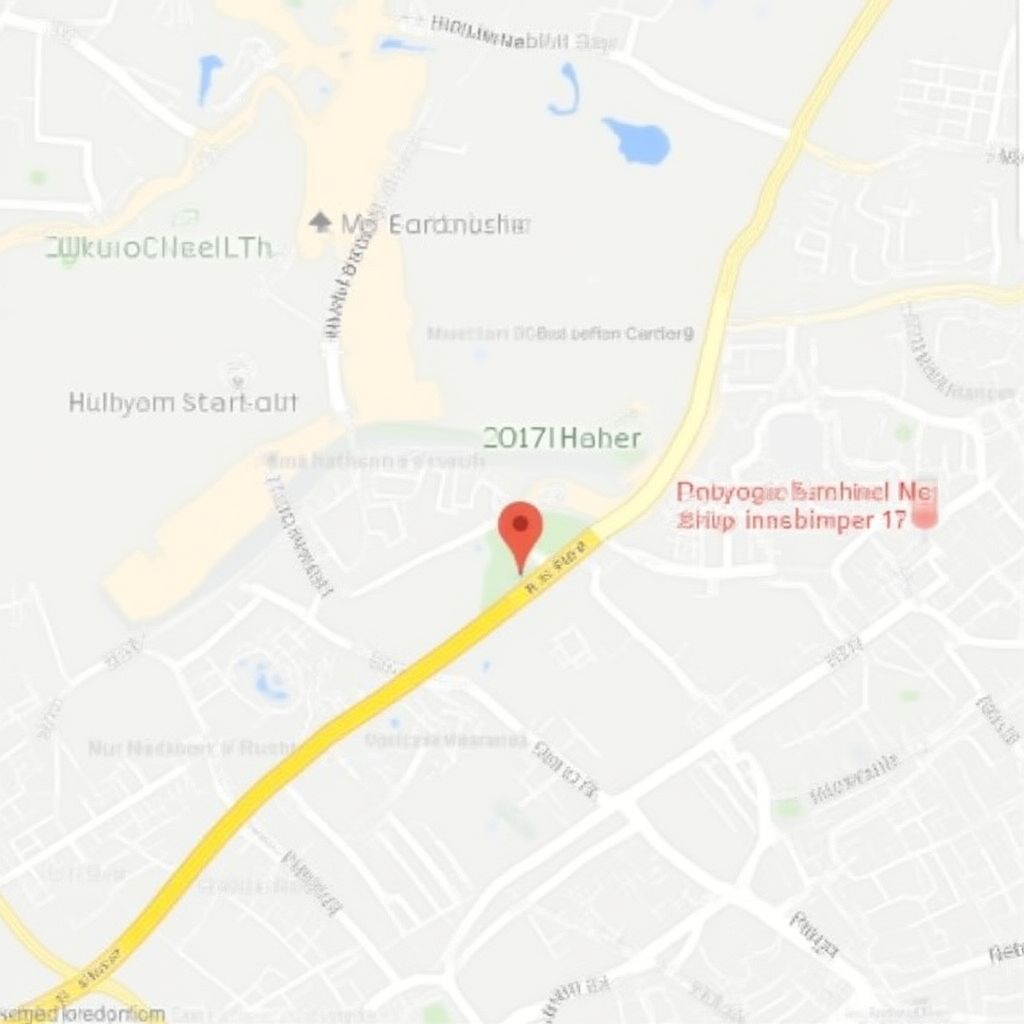 Mapa s umístěním naší dílny